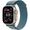 Apple Watch Ultra 3 (2025) 49mm Prírodný titán so svetlo modrým alpským ťahom M MEWM4QC/A