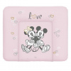 CEBA Podložka prebaľovacia mäkká na komodu (85x72) Disney Minnie & Mickey Pink