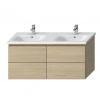 Jika H40J7184013421 MIO-N skrinka pod dvojumývadlo 126x45x59 cm, Jaseň H40J7184013421