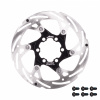 Brzdový kotúč Force 140 mm, 6 dier, čierny