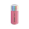 STABILO Pen 68 premium - fixky - 20 Zebrui v tmavo malinovej farbe - 20 rôznych farieb