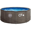 Planet Pool nadzemný bazén CF FRAME ratan 305 x 107 cm