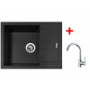 Set Sinks Amanda 650 Nanoblack + Mix 35