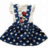 Detský komplet - Babywood 74 White, Navy Blue Set 2 ks. (Súprava šaty + blúzka Minnie Mouse veľkosť 74)