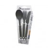 Sea To Summit Camp Cutlery set charcoal Šedá lžíce
