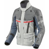 REVIT bunda DOMINATOR 3 GTX (strieborná / modrá farba) 3XL