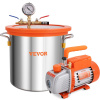 Vevor Vákuová komora s čerpadlom 11.4 L, 3.5 CFM, tvrdené sklo, 250 ml ZKBTTZ35CFM15SWOEV2