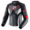 Kožená bunda Rebelhorn Rebel Lady Black/Flo Red/White D46
