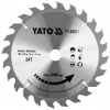 Yato Kotouč na dřevo TCT 185 x 20 mm 24z YT-60621