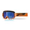 Okuliare Progrip 3201-FL Mirrored - Dual Color - čierno-oranžové