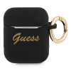 Guess GUA2SSSK kryt AirPods black/black Silicone Vintage Script (Guess GUA2SSSK kryt AirPods black/black Silicone Vintage Script)