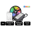 Programovateľný set RGB-IC LED pásika WS2812B SMD, IP20 | WLED.sk