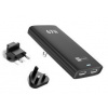 ER POWER Dual Travel Slim Charger 67W GaN 2x USB-C - čierna ERPW67G2CST-BK