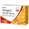 Walmark Omega 3 rybí olej Forte 130+65 kapsúl promo balenie