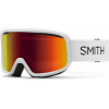 Lyžiarske okuliare Smith Frontier - White/Red Solx Mirror Antifog uni