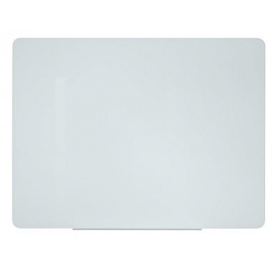 Magnetická sklenená tabuľa, 150x120 cm, VICTORIA, biela