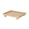 ferm LIVING Podnos Bon Small, dĺžka 36 cm, svetlá farba, drevo - 3398