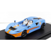 Lcd-model LCD model Mclaren Elva Gulf Livery 2020 1:64 Svetlo modrá oranžová
