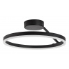 Rabalux Čierne stropné LED svietidlo Isaure 400mm 24W CCT 71302