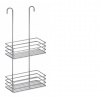SMEDBO SO - BB - B1215 - Závesný košík do sprchy dvojitý CHL - chróm lesklý