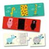 Djeco puzzle trio Nahé zvieratká, 24 ks