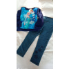 Teplaková súprava - 2 × Detské trate Firetap K 493 JG Veľkosť 158 (Disney Anna a Elsa Sweatshirt a Getters Nastavili novú 110 cm)