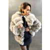 Max Original Leather Dámsky kožuch líška 259873 light sable (XL 50-52) - Sable - XL