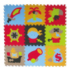 Veľké podlahové puzzle Piráti, 90x90 cm