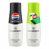 Sirup SodaStream saturátor 7UpFREE+PepsiMax 0 kcal