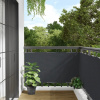 KRYT NA PLOT ANTRACITOVÝ 300X90 CM PVC