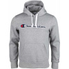 Champion HOODED SWEATSHIRT sivá,čierna Pánska mikina S