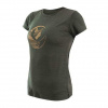 Tričko Sensor Merino Air PT Fox - Dámske kr. rukáv Olive Green XL