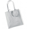 Westford Mill Nákupná taška WM101 Light Grey 38 x 42 cm