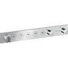 Axor ShowerSolutions - Podomietkový termostatický modul pre 5 spotrebičov, chróm 18358000