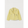 Detská bunda - Bunda H&M Ramones 134 (* H&M* Biker Jacket Imitation Suede Spring 134)