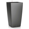 Lechuza Kvetináč CUBICO Premium 40 - anthracite metallic