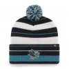 Pánska zimná čiapka San Jose Sharks NHL Power Line '47 CUFF KNIT Black