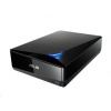 ASUS BLU-RAY Writer BW-16D1H-U PRO, externý, čierny, USB 3.0, (Softvér) 90DD01L0-M69000