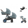 CYBEX e-Gazelle S Lux + Gazelle S Cot S Twin Travel Set Cloud G Plus i-Size stormy blue 2025