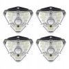 Solárne svietidlá - Baseus 4 ks. Solárna lampa Záhrada Senzor pohybu (Solárne svietidlá - Baseus 4 ks. Solárna lampa Záhrada Senzor pohybu)