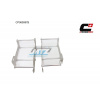 Cross Pro Kryty chladičov hliníkové Radiator Guard - KTM 125+144+150+250SX / 07-10 + 250+350+450SXF / 07-10 + 125+200+250+300EXC / 08-11 + 250+35 -11 + Husaberg FE450+570 / 09-12
