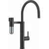 FRANKE Vital Tap páková drezová batéria s funkciou filtrácie, výška výtoku 304 mm, PVD matná čierna/oceľ nerezová, 120.0621.312