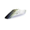 POLIS PLASTIC REAR FENDER, WHT/WHT