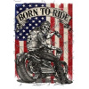 CUKROVÁ TLAČ jedlý obrázok na tortu Cukrová hmota Harley-Davidson Born To Ride mo