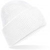 BEECHFIELD B 385R RECYCLED / Pletená čiapka s manžetou - white Univerzálna