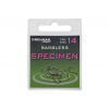 Drennan háčiky bez protihrotu Specimen Barbless veľ. 18