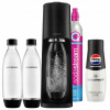 Saturátor SodaStream TERRA čierny pre perlivú vodu, 2 fľaše + PEPSI MAX