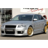 Audi A3 typ 8P / 3dv / -Predné nárazník R-Frame-bočné žebr.í + hmiel. svetlá + výrezy pre ostrek