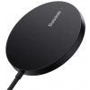 Baseus Simple Mini3 15W bezdrôtová nabíjačka USB-C čierna