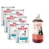 Royal Canin Veterinary Health Nutrition Dog Hypoallergenic Can 6x400 g & LAB V Lososový olej pre psov a mačky 1000ml